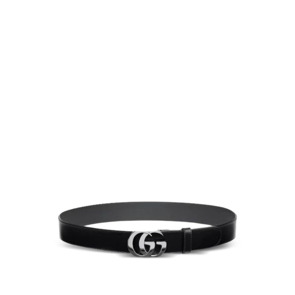 Gucci Black Belts Men